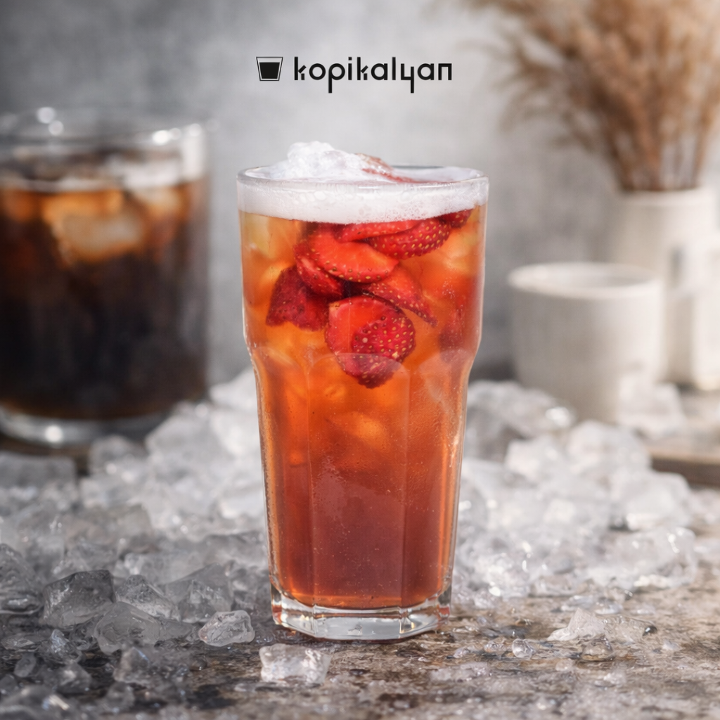 Ice Strawberry Tea